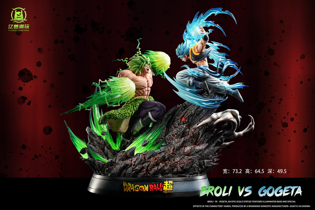 [PREVENTA] Broly vs Gogeta- Dragon ball - Estatua - Yi Sho Studio