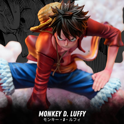 [PREVENTA] One piece Luffy Gear 2 Statue Shimmer Studio