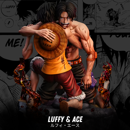[PREVENTA] One piece Luffy & Ace Statue Dream Lab Studio
