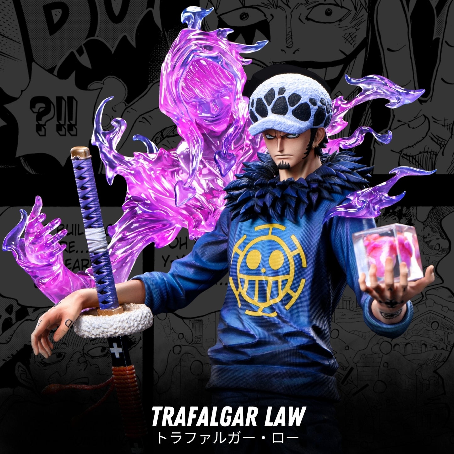 [PREVENTA] One piece Law Statue Sy x HX studio