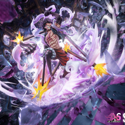[PREVENTA] One piece Luffy Gear4 Snakeman Statue AS Studio