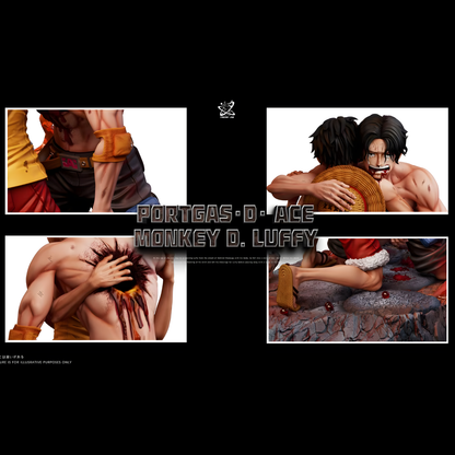 [PREVENTA] One piece Luffy & Ace Statue Dream Lab Studio