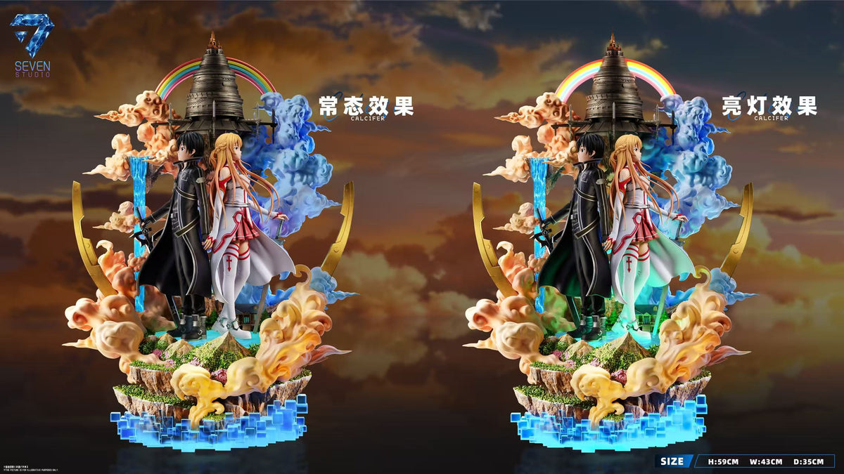 [PREVENTA] Kirito y Asuna - Sword Art Online- Estatua 1/6 - Seven Studio
