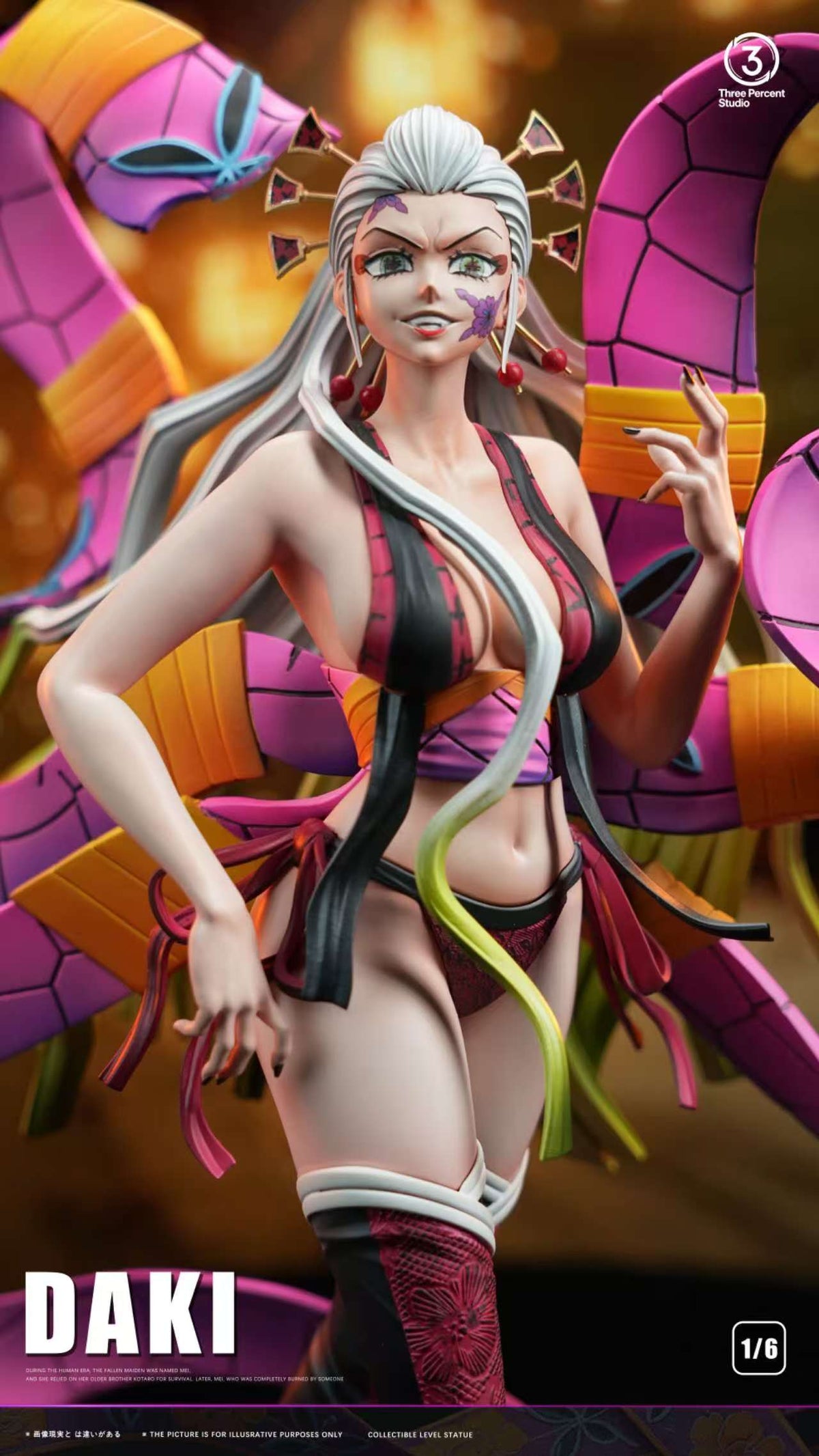 [PREVENTA] Daki- Demon Slayer - Estatua 1/6 - Three Percent Studio