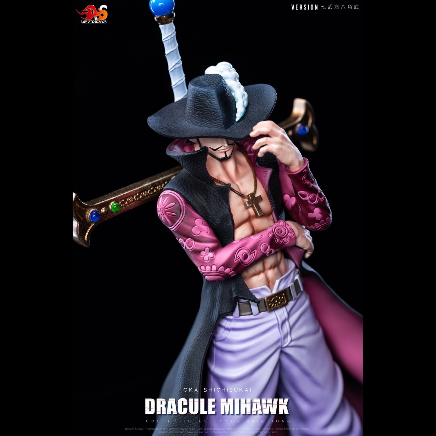 [PREVENTA] One piece Mihawk Statue AS Studio
