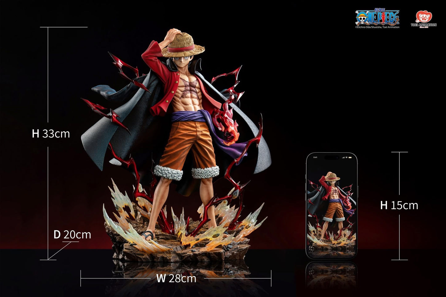 [PREVENTA] Monkey D. Luffy Statue JIMEI PALACE (Licenciada)