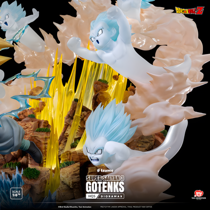 [PREVENTA] Tsume Art Studio Gotenks SSJ3 Estatua de Resina Licenciada