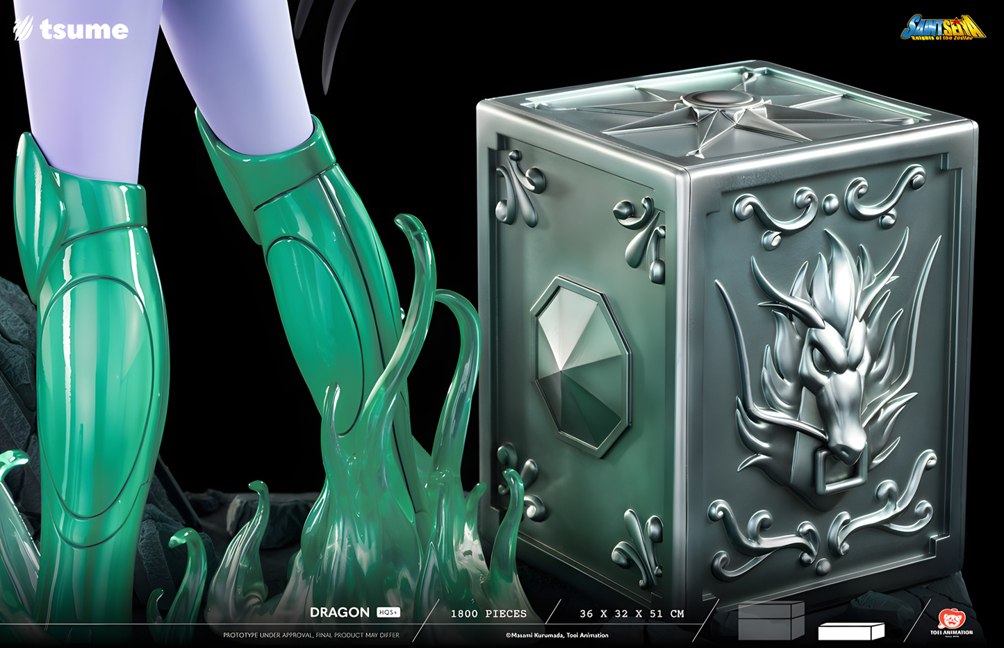 [PREVENTA] Tsume Art Studio Shiryu Dragon Estatua de Resina Licenciada