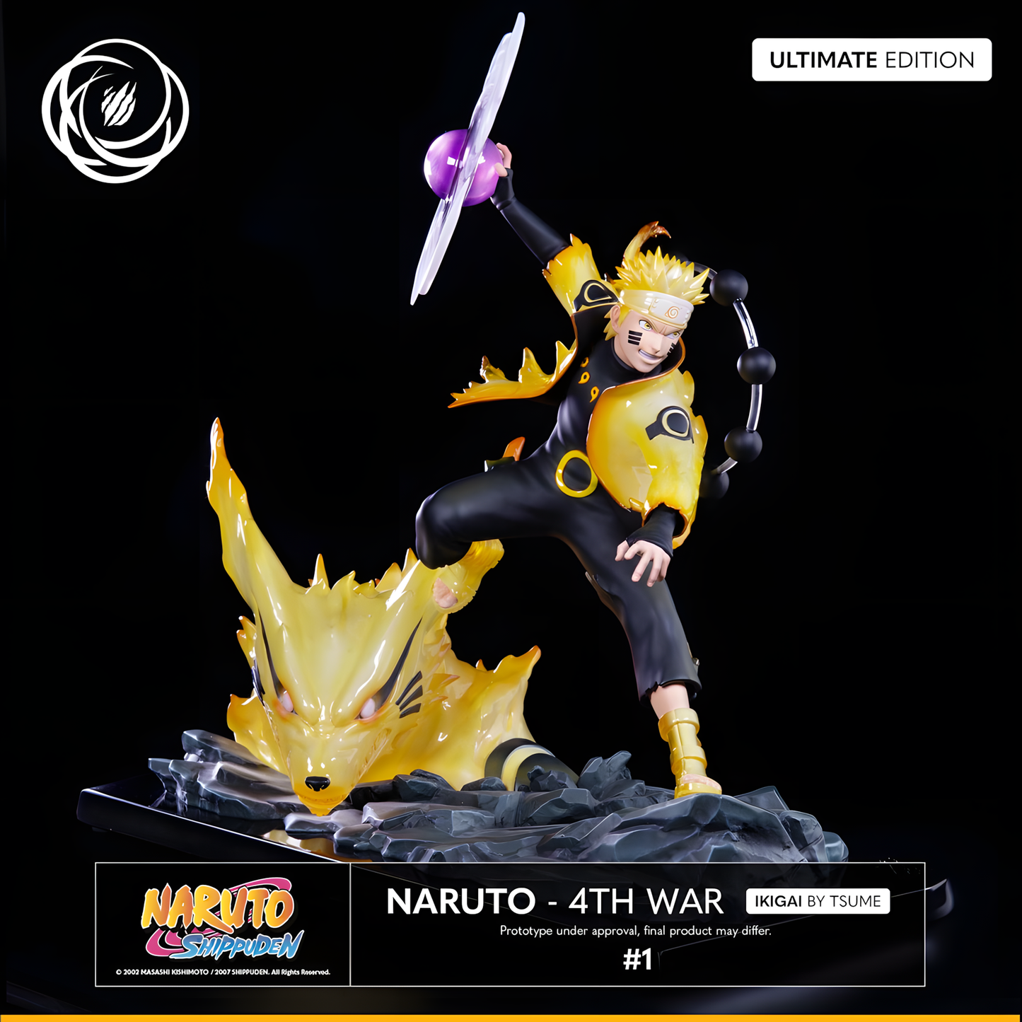 [CHINA STOCK] Tsume Art Studio Naruto Estatua de Resina Licenciada
