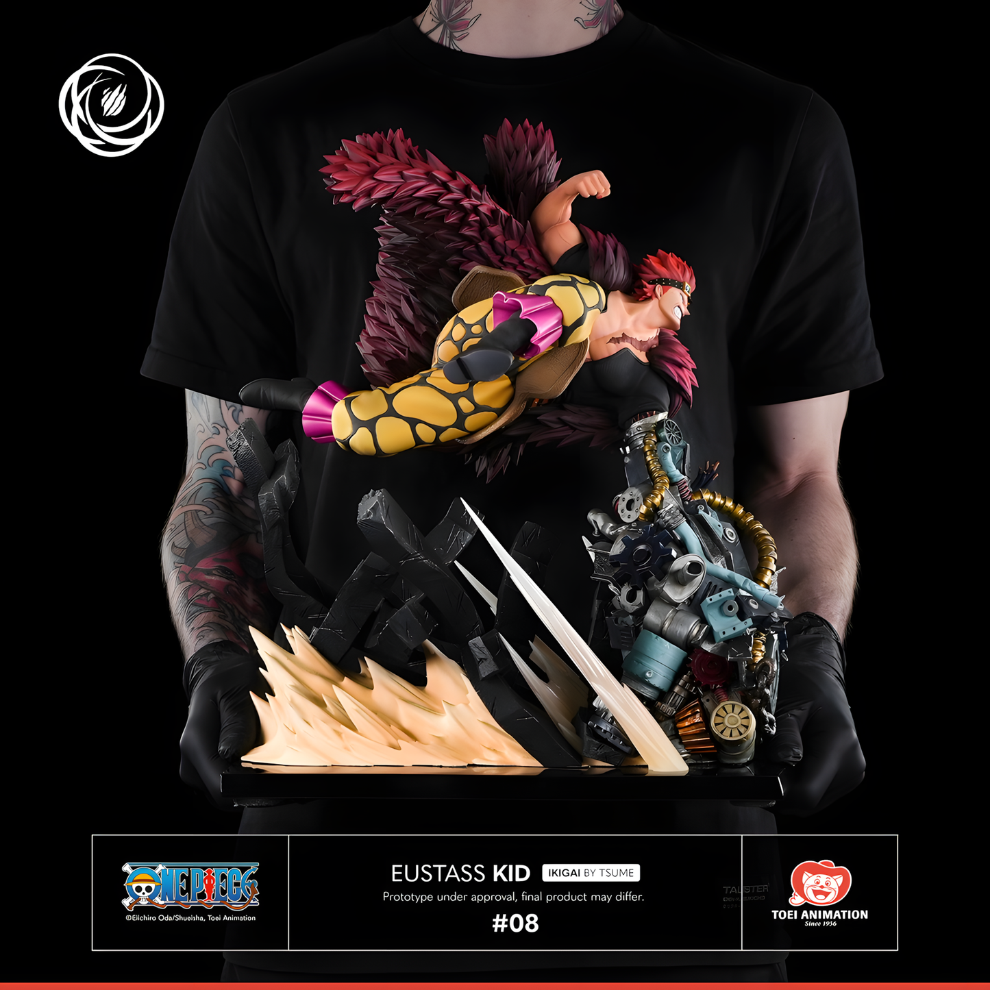 [ENCARGO] Tsume Art Studio Eustass Kid Estatua de Resina Licenciada