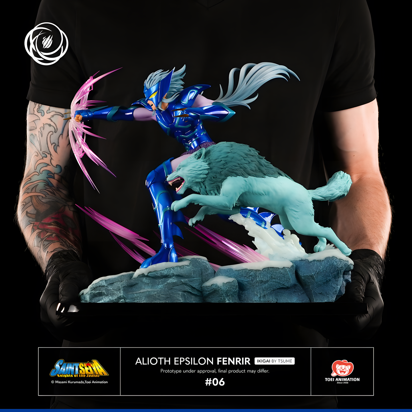 [PREVENTA] Tsume Art Studio Alioth Epsilon Fenrir Estatua de Resina Licenciada