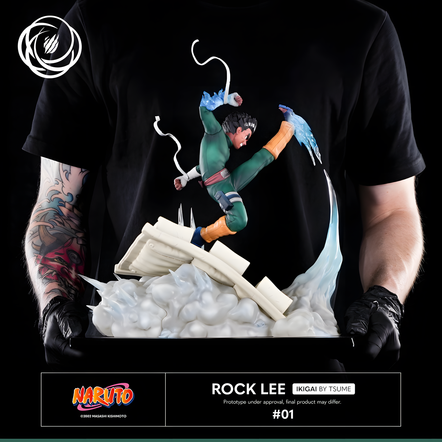 [ENCARGO] Tsume Art Studio Rock Lee Estatua de Resina Licenciada