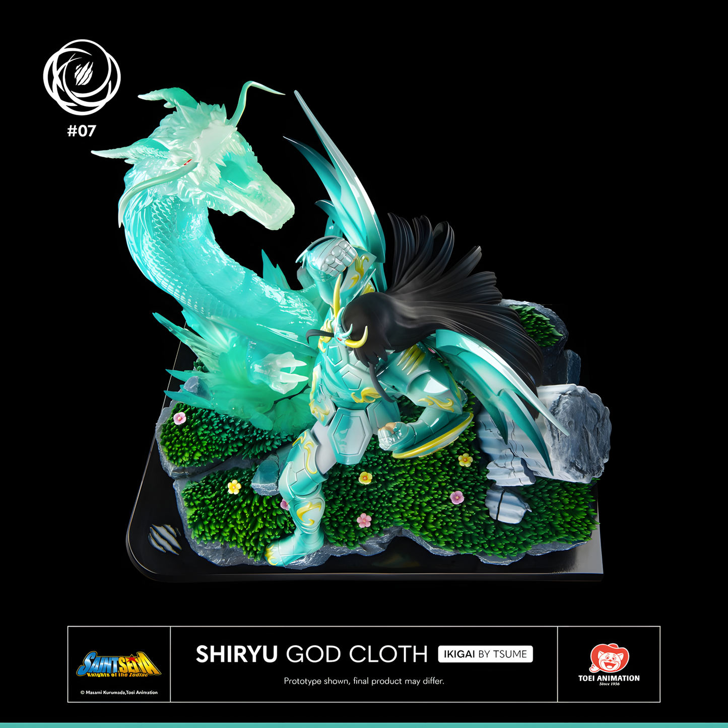 [ENCARGO] Tsume Art Studio Shiryu God Cloth Estatua de Resina Licenciada