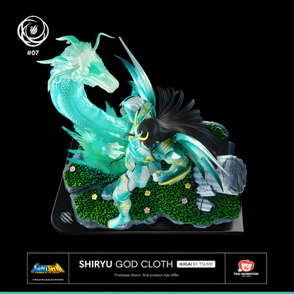 [ENCARGO] Tsume Art Studio Shiryu God Cloth Estatua de Resina Licenciada