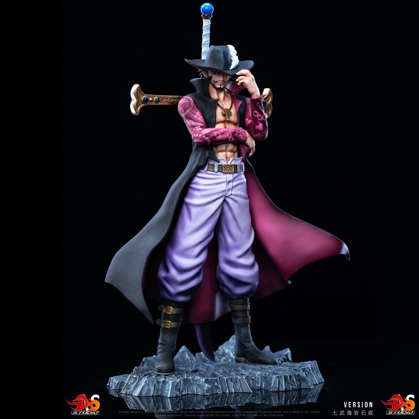 [PREVENTA] One piece Mihawk Statue AS Studio