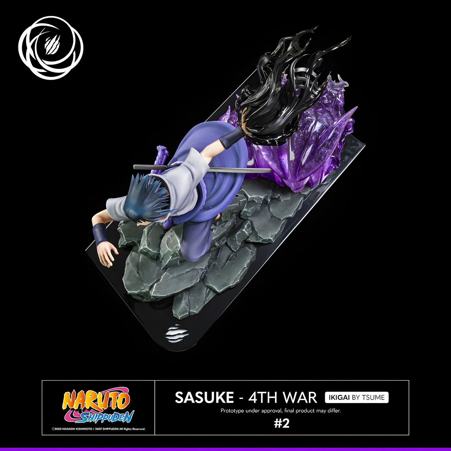 [ENCARGO] Tsume Art Studio Sasuke - 4th War Estatua de Resina Licenciada