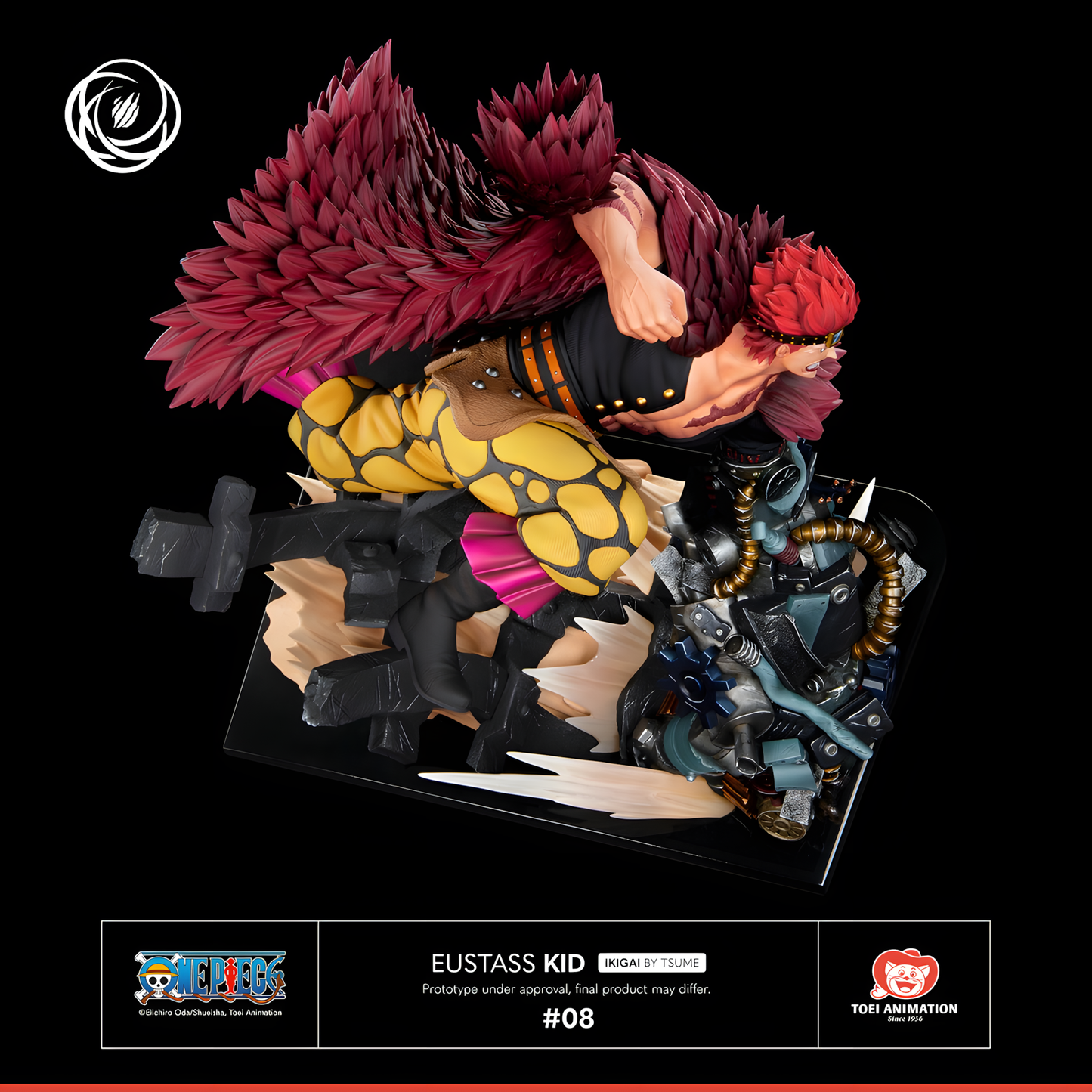 [ENCARGO] Tsume Art Studio Eustass Kid Estatua de Resina Licenciada