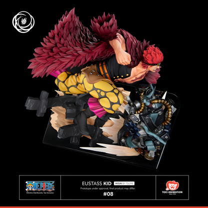[ENCARGO] Tsume Art Studio Eustass Kid Estatua de Resina Licenciada