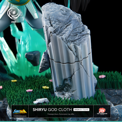 [ENCARGO] Tsume Art Studio Shiryu God Cloth Estatua de Resina Licenciada