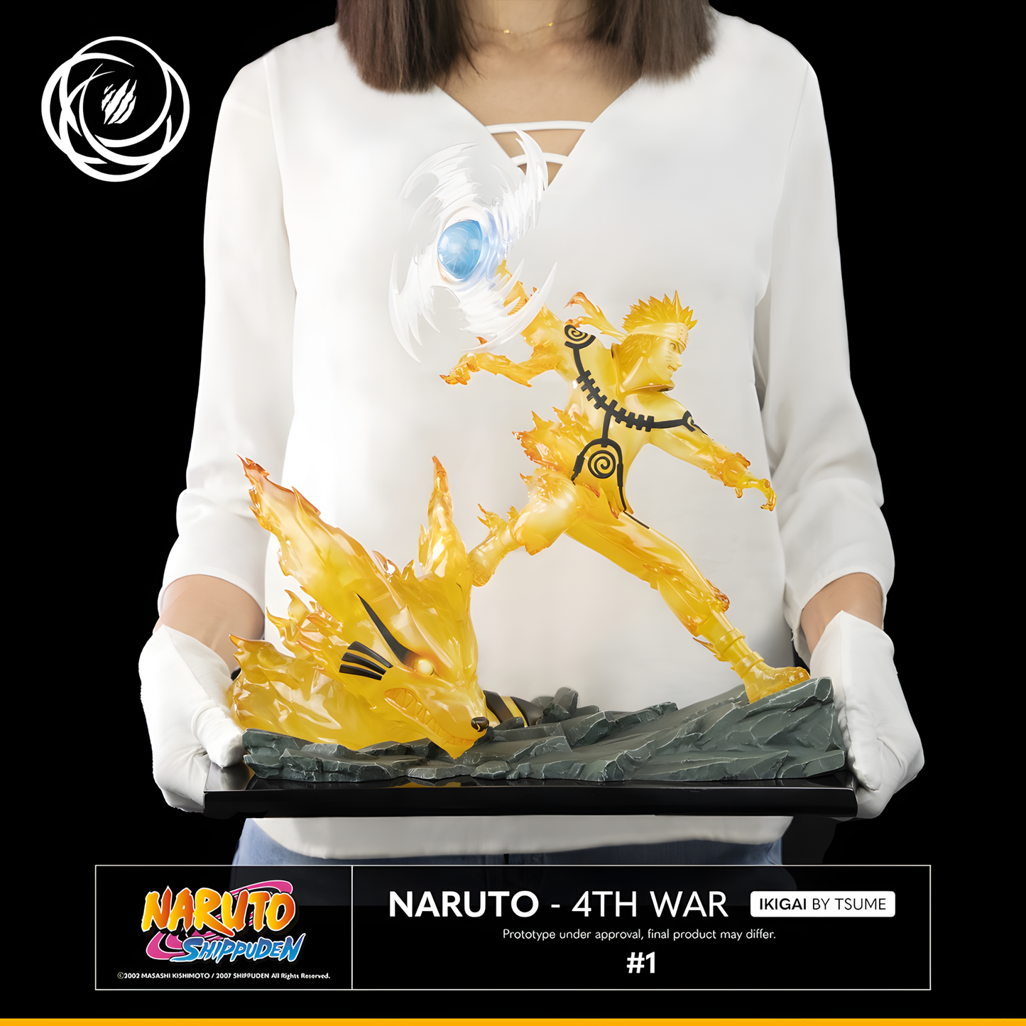 [CHINA STOCK] Tsume Art Studio Naruto Estatua de Resina Licenciada