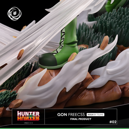 [PREVENTA] Tsume Art Studio Gon Freecss Estatua de Resina Licenciada