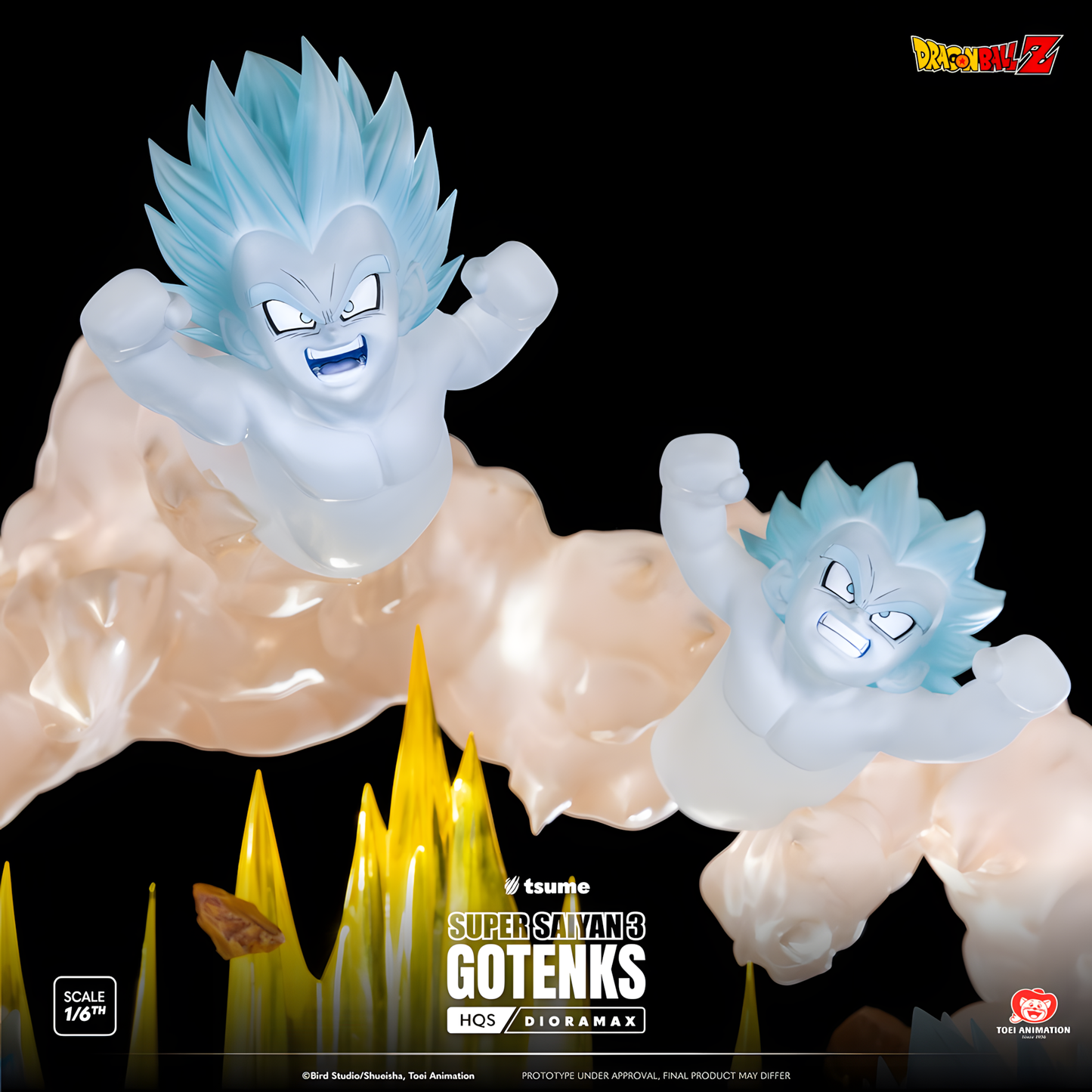 [PREVENTA] Tsume Art Studio Gotenks SSJ3 Estatua de Resina Licenciada