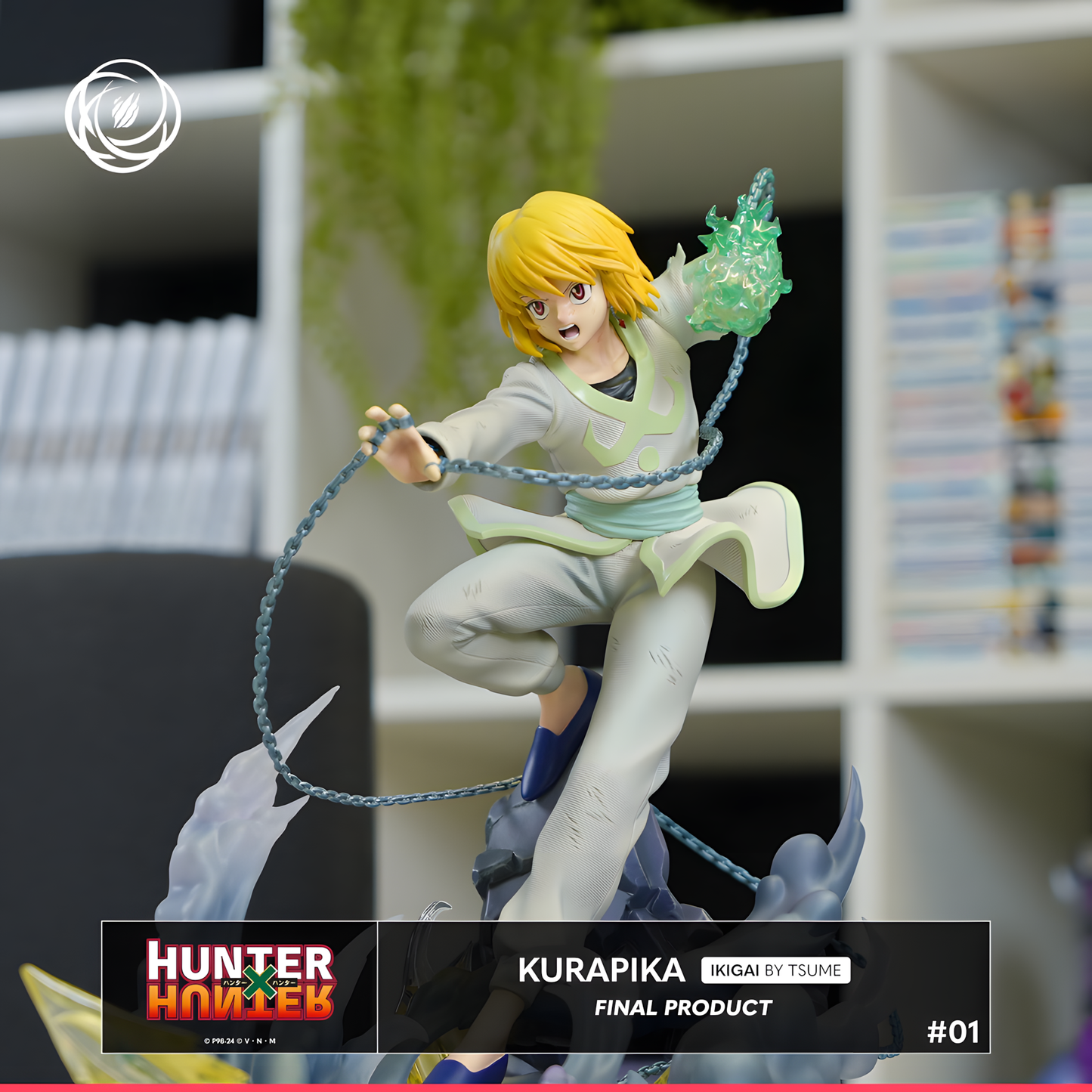 [PREVENTA] Tsume Art Studio Kurapika Estatua de Resina Licenciada