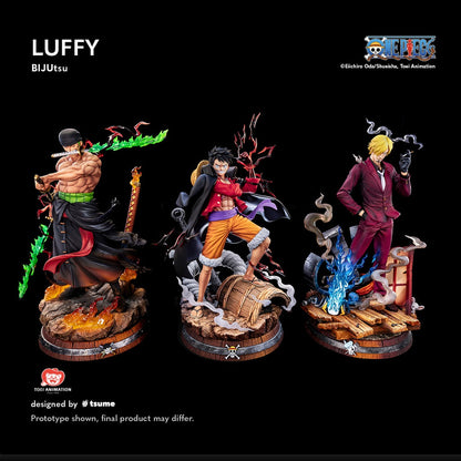 [PREVENTA] Tsume Art Studio One Piece BIJUtsu Collection Monster Trio