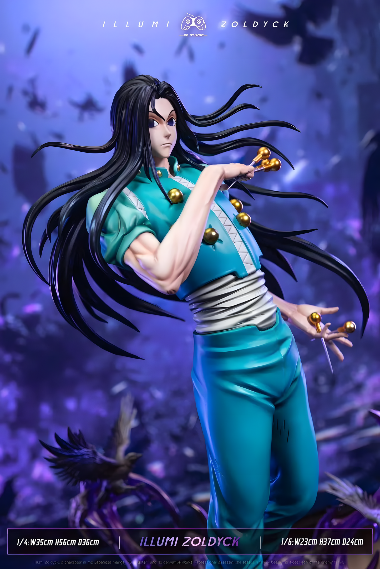[PREVENTA] PG Studio Illumi Zoldyck Estatua de Resina