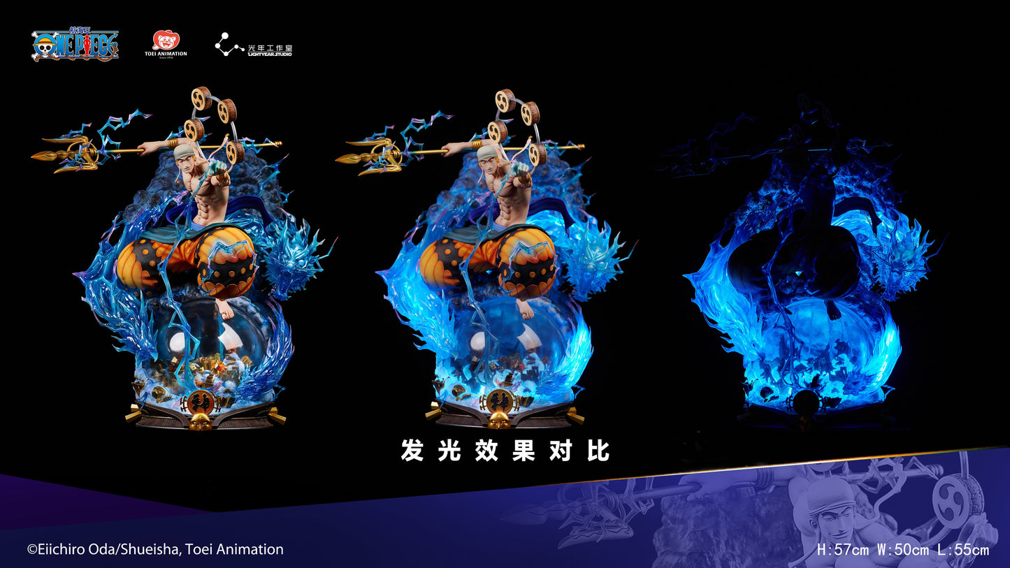 [PREVENTA] One piece Enel Statue Light Year Studio