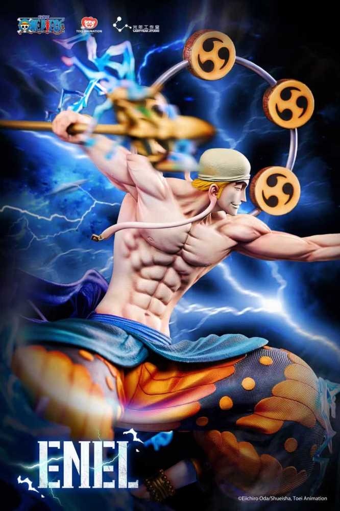 [PREVENTA] One piece Enel Statue Light Year Studio