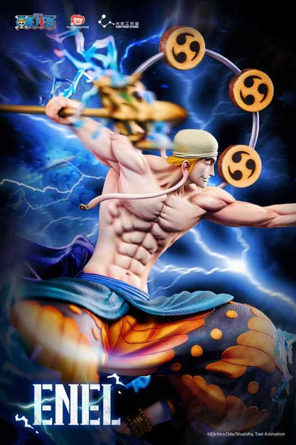 [PREVENTA] One piece Enel Statue Light Year Studio