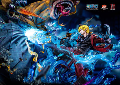 [PREVENTA] Sanji Vs Queen Statue JIMEI PALACE (Licenciada)