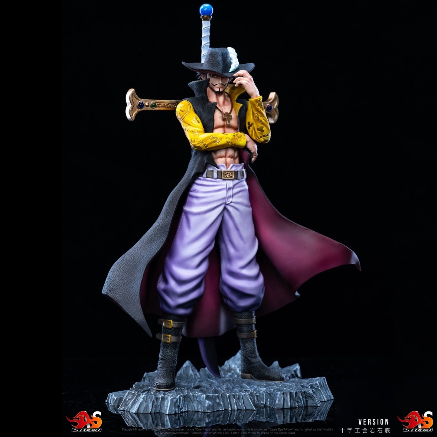 [PREVENTA] One piece Mihawk Statue AS Studio