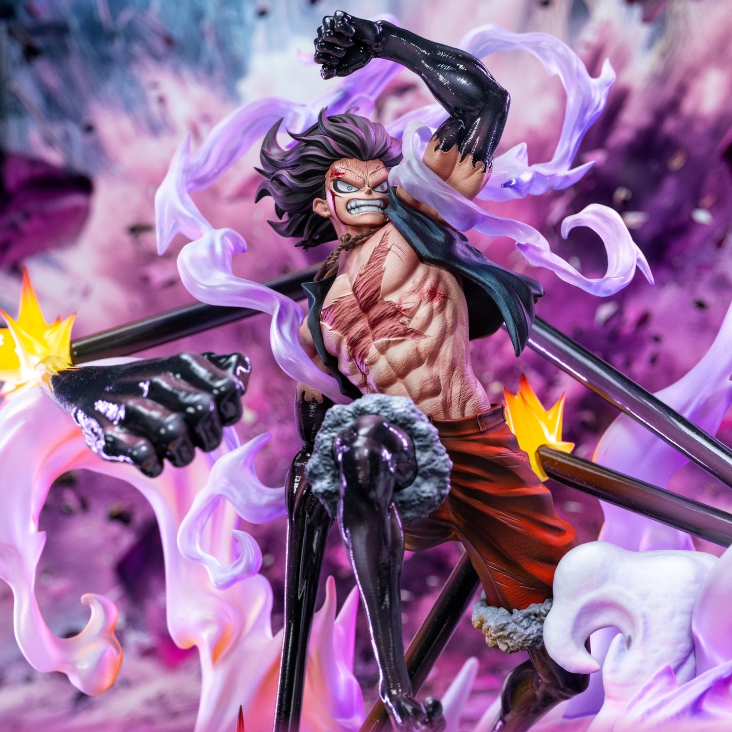 [PREVENTA] One piece Luffy Gear4 Snakeman Statue AS Studio