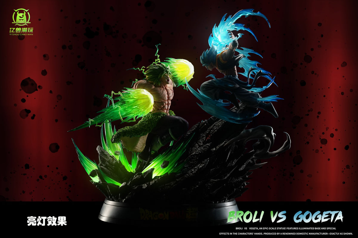 [PREVENTA] Broly vs Gogeta- Dragon ball - Estatua - Yi Sho Studio