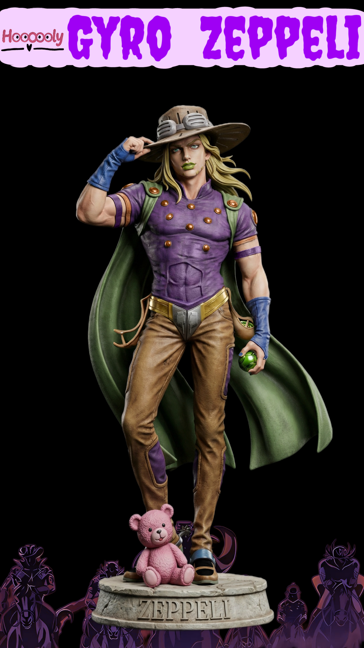 [PREVENTA] Gyro Zeppeli -JoJo's Bizarre Adventure- Estatua 1/6 - Hoooooly Studio
