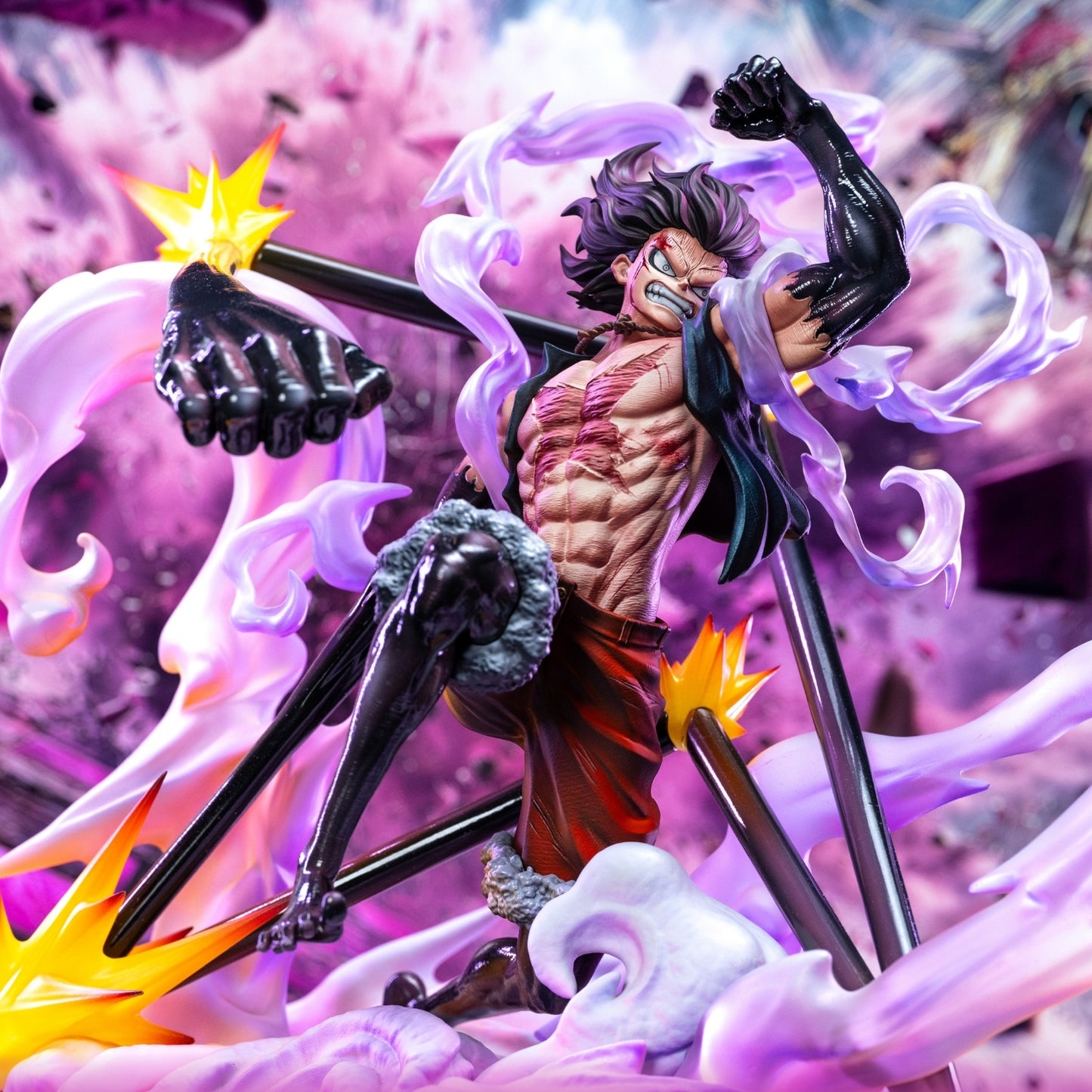 [PREVENTA] One piece Luffy Gear4 Snakeman Statue AS Studio