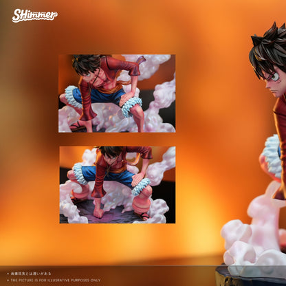 [PREVENTA] One piece Luffy Gear 2 Statue Shimmer Studio