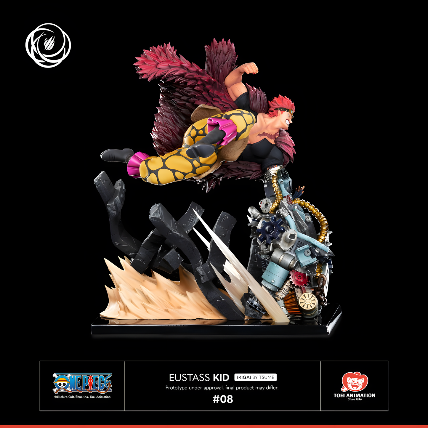 [ENCARGO] Tsume Art Studio Eustass Kid Estatua de Resina Licenciada
