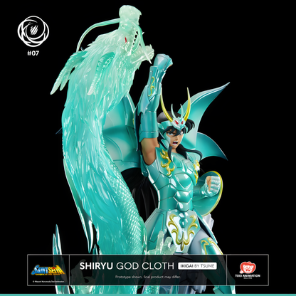 [ENCARGO] Tsume Art Studio Shiryu God Cloth Estatua de Resina Licenciada