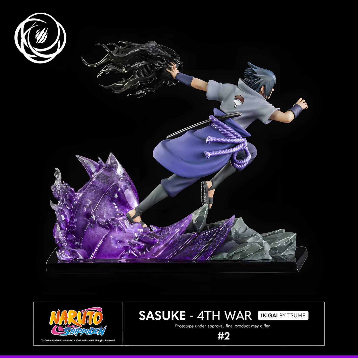 [ENCARGO] Tsume Art Studio Sasuke - 4th War Estatua de Resina Licenciada