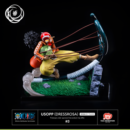 [ENCARGO] Tsume Art Studio Usopp Estatua de Resina Licenciada