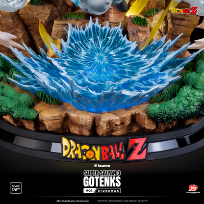 [PREVENTA] Tsume Art Studio Gotenks SSJ3 Estatua de Resina Licenciada