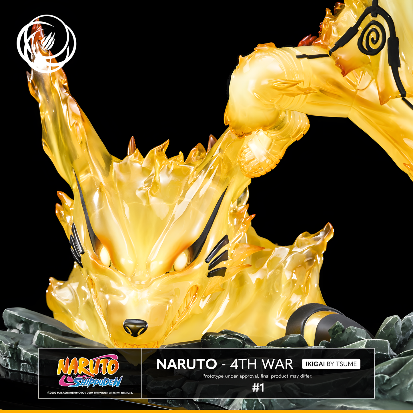 [CHINA STOCK] Tsume Art Studio Naruto Estatua de Resina Licenciada