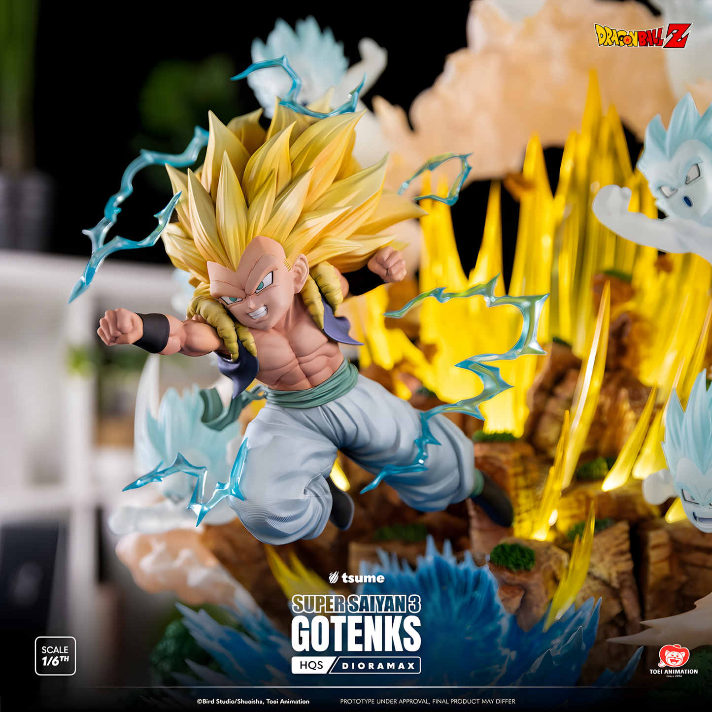 [PREVENTA] Tsume Art Studio Gotenks SSJ3 Estatua de Resina Licenciada