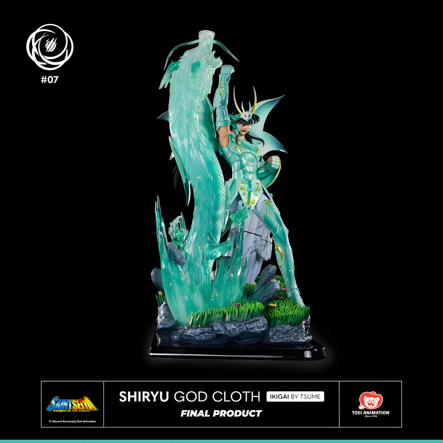 [ENCARGO] Tsume Art Studio Shiryu God Cloth Estatua de Resina Licenciada