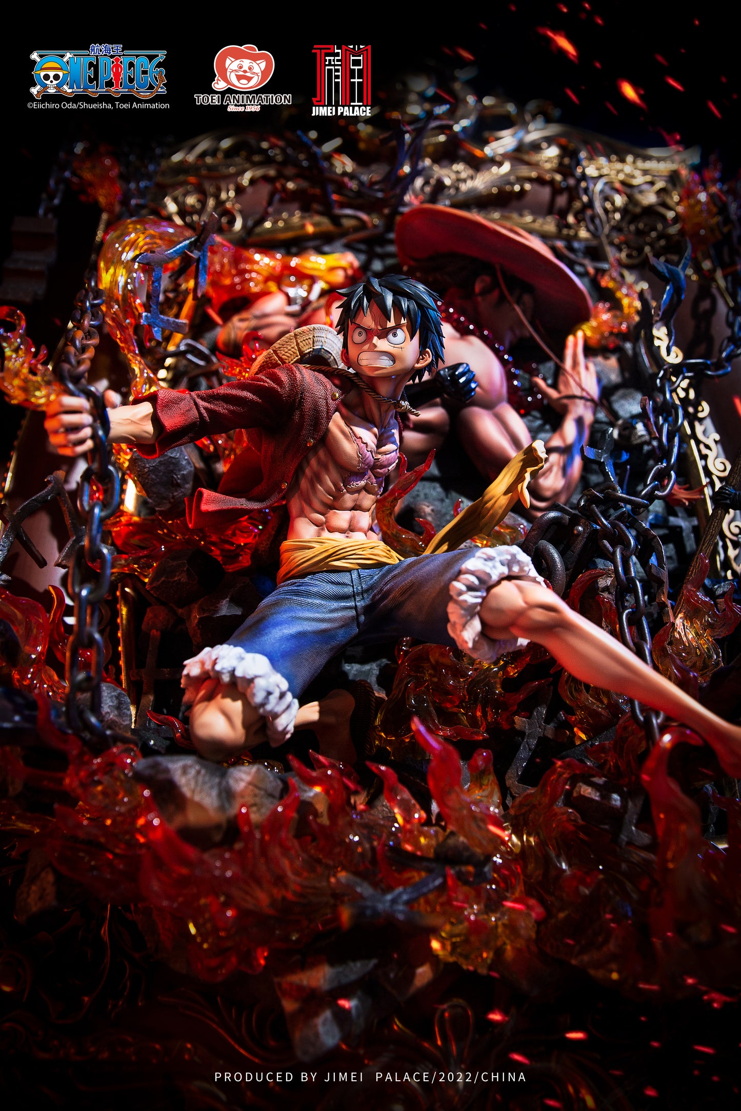 [ENCARGO] LUFFY & ACE JIMEI PALACE (Licenciada)