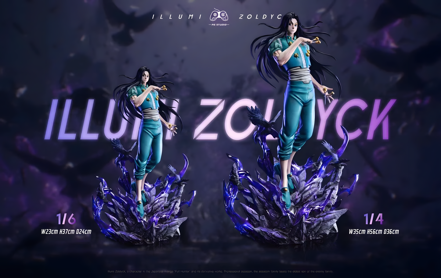 [PREVENTA] PG Studio Illumi Zoldyck Estatua de Resina
