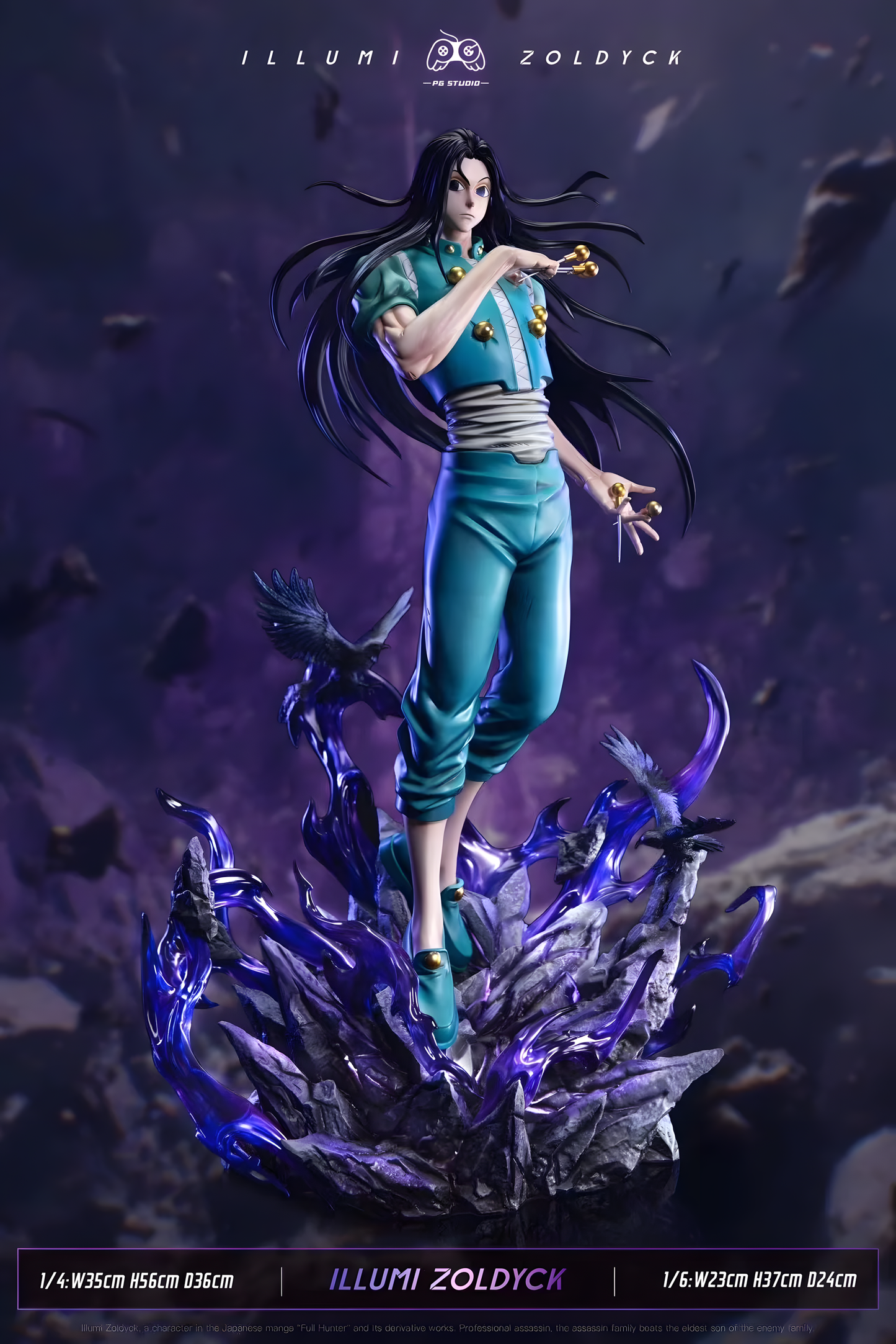 [PREVENTA] PG Studio Illumi Zoldyck Estatua de Resina